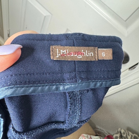 J.McLaughlin Women's Becca Bainbridge‎ Leggings Navy Size 6 - Picture 5 of 8